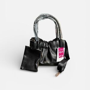 Trina Turk Black Shoulder Bag Set